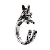 German Shepherd Wrap Ring - FREE SHIPPING!