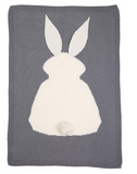 Bunny Blanket Soft Cotton - FREE SHIPPING