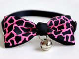Lovely Bow Tie Collars With Bell - Pack of 4