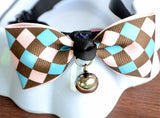 Lovely Bow Tie Collars With Bell - Pack of 4
