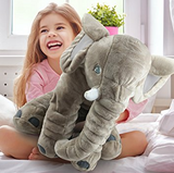 BIG Soft Elephant Pillow - FREE SHIPPING