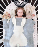Bunny Blanket Soft Cotton - FREE SHIPPING