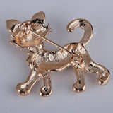 Beautiful Cat Brooch With an Attitude