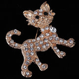 Beautiful Cat Brooch With an Attitude