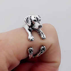 Cuddly Labrador Wrap Ring - FREE SHIPPING