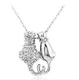 Beautiful Cat Pendant 18K Gold Plated