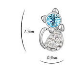 Amazing Cat Necklace & Earrings Set -