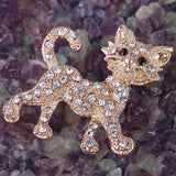 Beautiful Cat Brooch With an Attitude