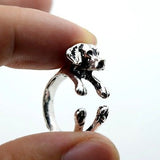 Cuddly Labrador Wrap Ring - FREE SHIPPING