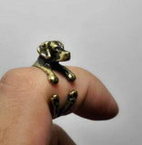 Cuddly Labrador Wrap Ring - FREE SHIPPING