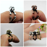 Cuddly Labrador Wrap Ring - FREE SHIPPING
