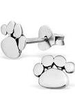 Cute Paw Print Stud Earrings on SALE!