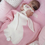 Bunny Blanket Soft Cotton - FREE SHIPPING